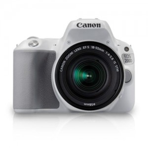 Canon Digital EOS 200D II with lens 18-55mm White